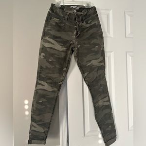 Camo Skinny Jeans